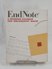 EndNote A Reference Database Bibliography Maker for Apple Macintosh Software