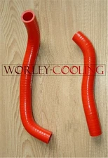NJ-Silicone Radiator Hose for Suzuki LTZ400 Kawasaki KFX400 DVX400 03-08 RED new