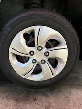 15 Inch Hubcaps For 2013-2015 Honda Civic Sedan R15 Wheel Rims Cover Set Of 4