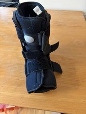 Black Adjustable Ankle/Foot Walking Boot Immo...