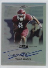 2016 Leaf Metal Draft Tajae Sharpe #BA-TS1 Auto 0f8