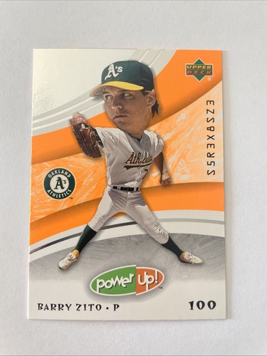 2004 Upper Deck Power Up! Orange 100 Points Barry Zito #10 - Picture 1 of 2
