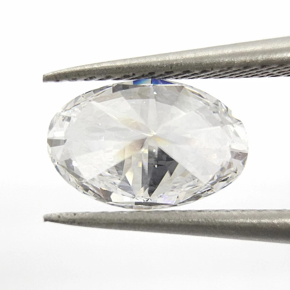 1.02 Carat E* VVS2 Loose Diamond Oval Cut E GIA Certified for Jewelry Ring - Image 3 of 4
