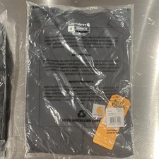 NEW Men  s Carhartt Force Modern Fit Pewter Gray MEDIUM Scrub Top AND Pant