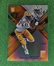 2017 Panini Elite Draft Picks - Draft Picks Travin Dural #187 Status Orange...