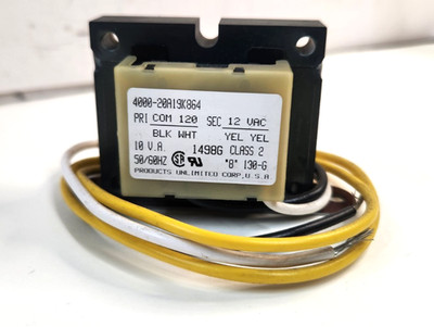 Transformer 4000-20A19K864 PRI 120V SEC 24V  CLASS 2