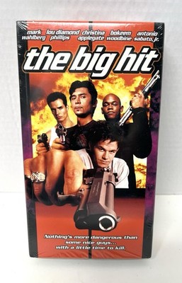 The Big Hit VHS Tape 1998 Brand New Sealed Mark Wahlberg Christina Applegate