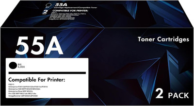 P3015 Black Toner Cartridge HP 55A 55X CE255A CE255X LaserJet P3015 & Pro 500