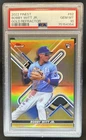 2022 Topps Finest Bobby Witt Jr. RC Gold Refractor Rookie #/50 Royals PSA 10