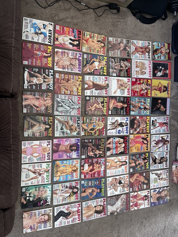 Play Boy Collection Full LiComplete Volumes 80+ Pieces! Pick Up San Diego Only.