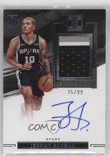 2022 Panini Impeccable Elegance Rookie Jersey 35/99 Jeremy Sochan #109 Auto 10qe
