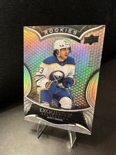 2023-24 Upper Deck Black Diamond Exquisite Rookies Matt Savoie #R-MS /399 Sabres