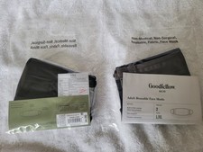 Unisex Face Masks L/XL Goodfellow Co. New 2 packs with 2 per pack