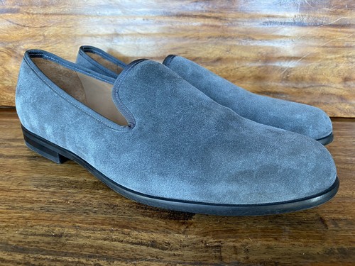Duke \u0026 Dexter Gray Suede Casual Loafers 