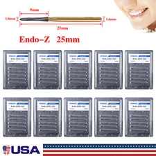 1-10Packs Dental Endodontic Tungsten Carbide Burs Set FG Endo-Z 25mm Drill