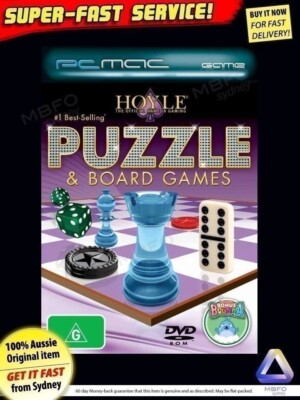 Hoyle Puzzle & Board Games *NEW!* +$30 BONUS for PC Windows 7 8 Vista XP Hoyle's
