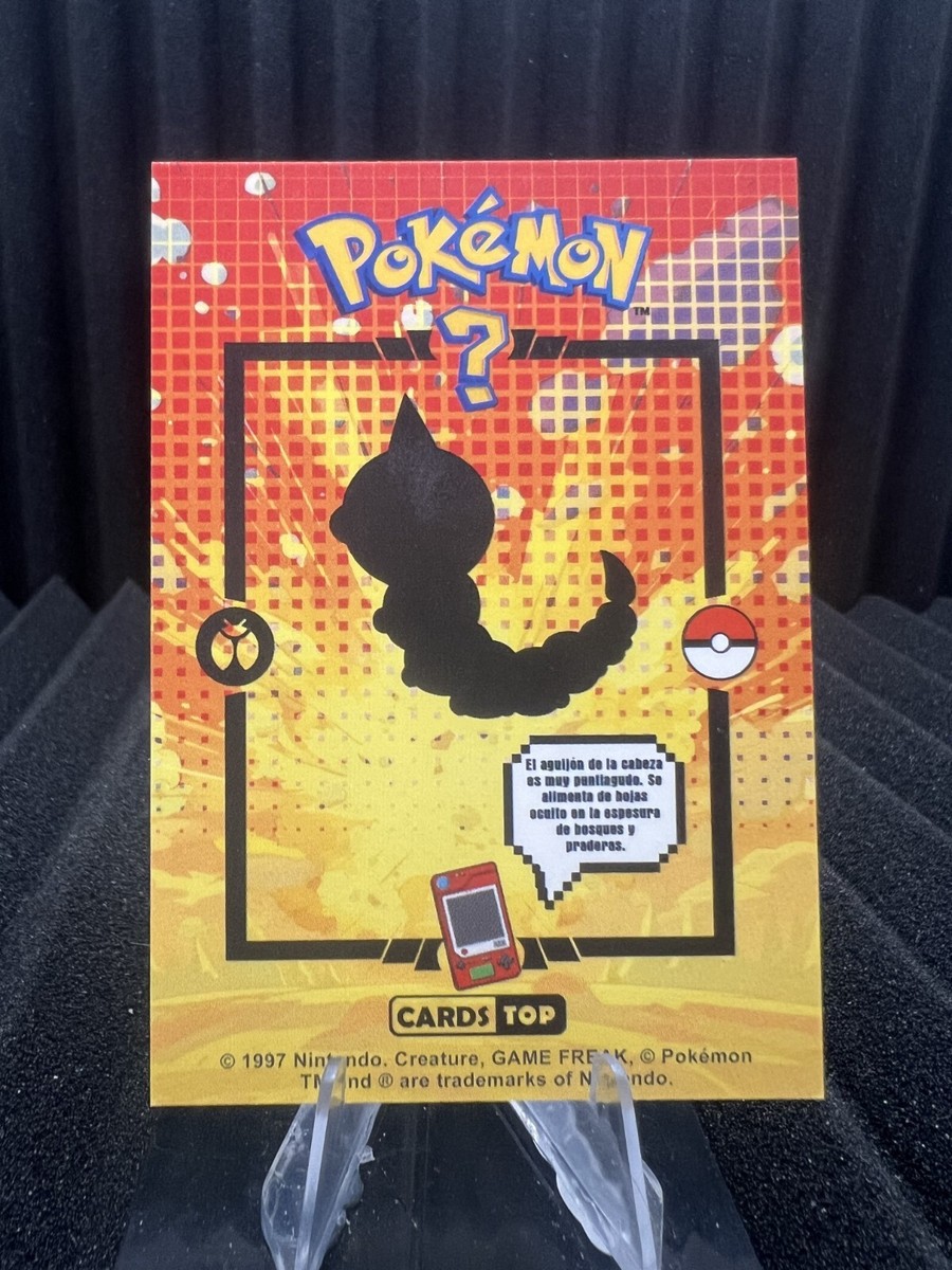 Weedle #13 - Card Tops Pokedex Database 2024 - Pokemon Card NM | eBay