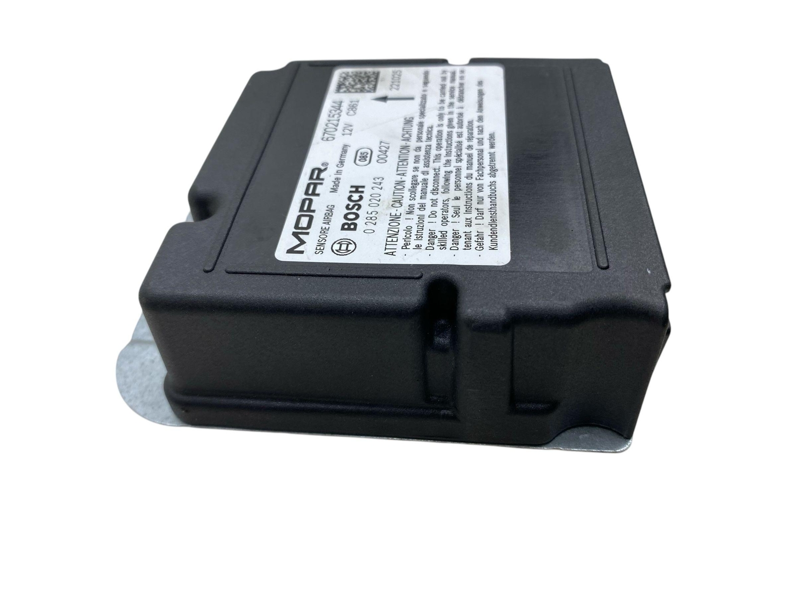 2017 18 19 22 23 2024 MASERATI LEVANTE OEM AIR SRS BAG CONTROL MODULE 670215344