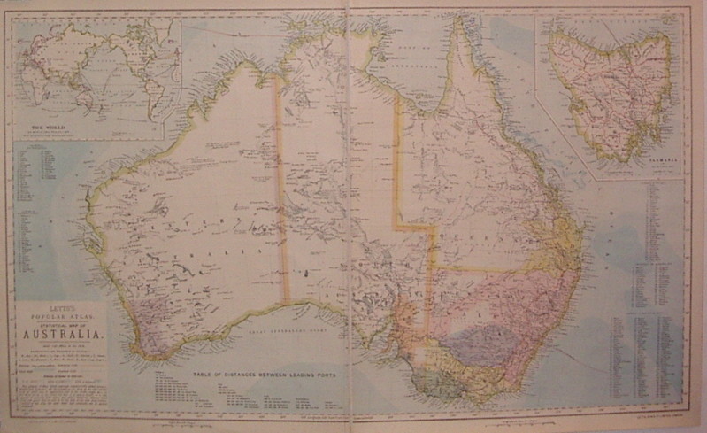 Sons New Orleans Mall Co Statistical Map Of Aust