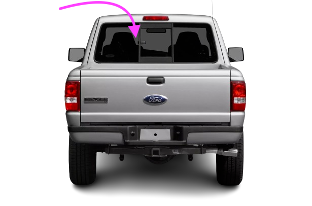 Fits: 1986-2011 Ford Ranger/Mazda Pickup Stationary Back Window
