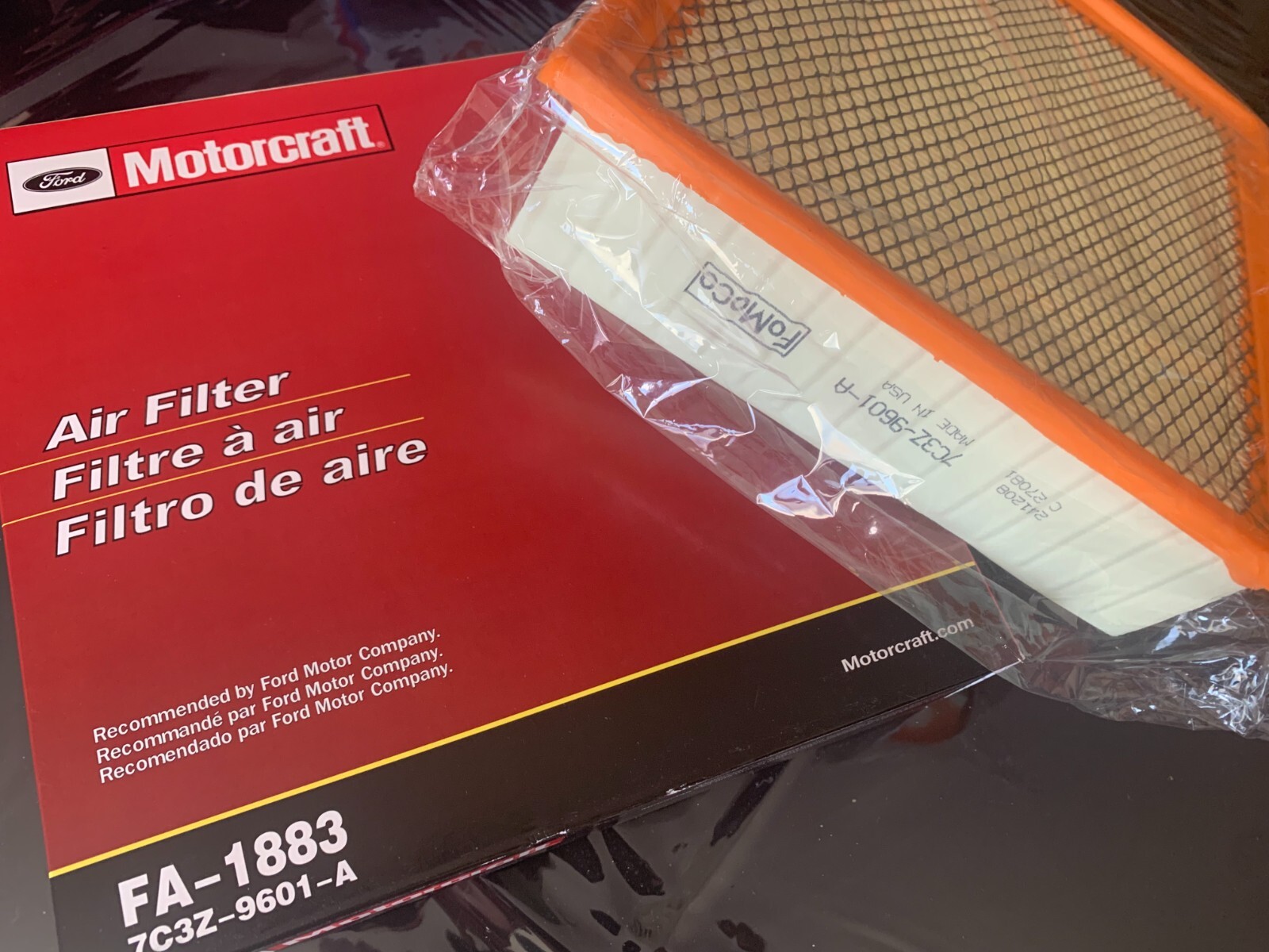 Motorcraft FA-1883 7C3Z-9601-A Air Filter Ford Expedition F-150/250/350/450/550