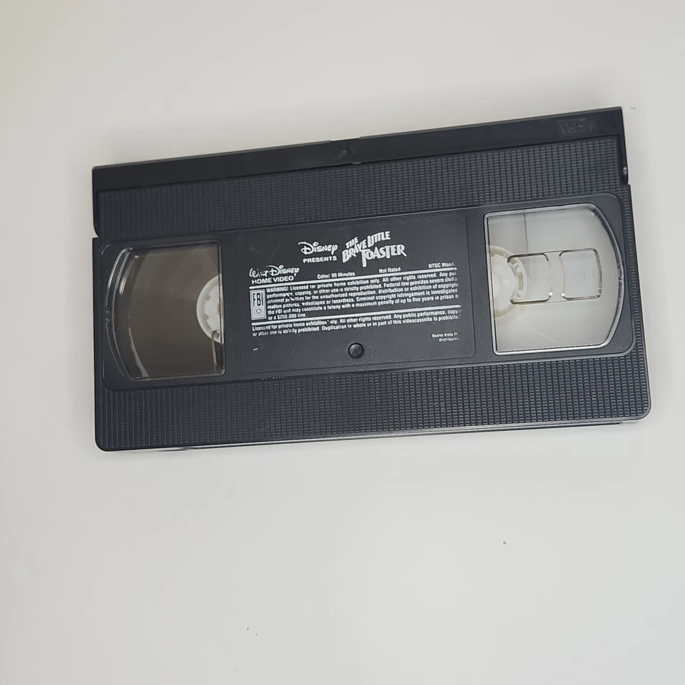 Disney-The Brave Little Toaster(VHS 1988) RARE Slip Cover Version - Image 4 of 4