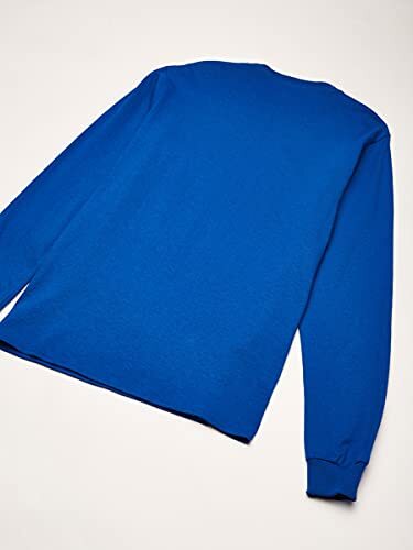 Soffe 100% Cotton Adult Crew Neck Long Sleeve Shirt - Picture 8 of 22