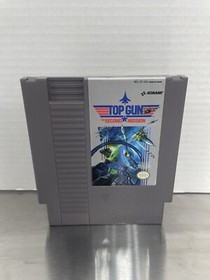 Cartucho y manual Top Gun The Second Mission NES aut&eacute;ntico/probado