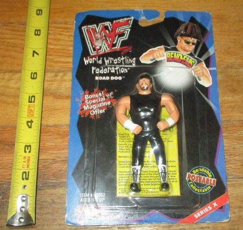 WWF WWE Just Toys Road Dogg Jesse James  bendie Be...