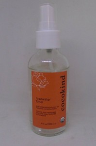 cocokind organic rosewater facial toner