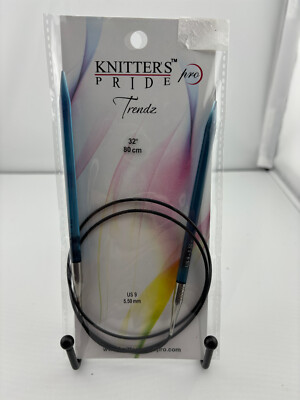 Knitter's Pride Trendz Circular Knitting Needles 32''  Multiple Sizes You Pick!!!