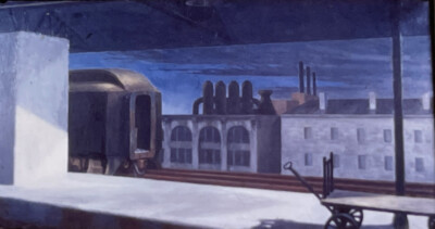 #ad #ad Edward Hopper “Dawn In Pennsylvania ” 35mm Art Slide Ashcan School Realism $10.46