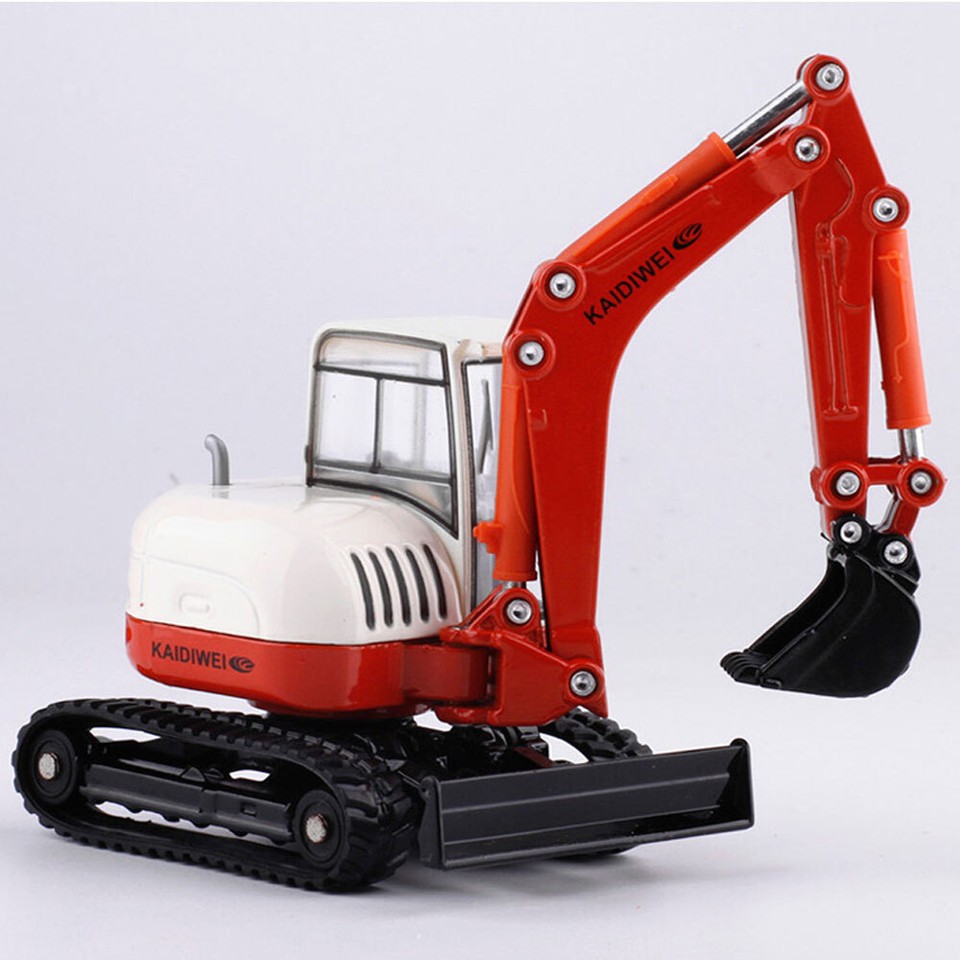 Excavator Front Loader Construction Vehicle 1/50 Scale Diecast Digger