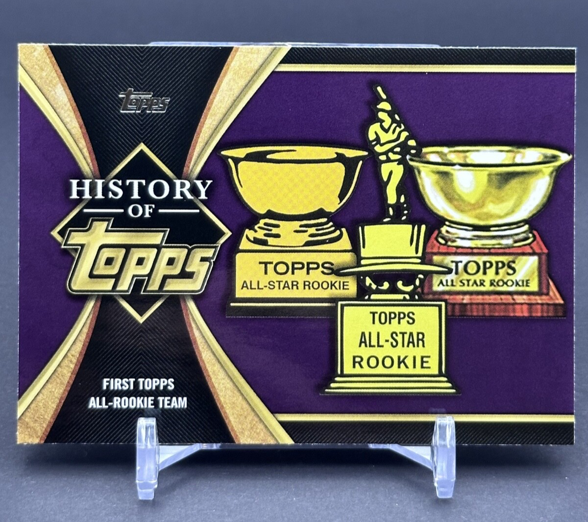 2021 Topps History of Topps All-Rookie Team Card HOT-4