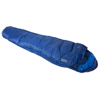 Highlander Sleepline 350 Mumienschlafsack Wandern Schlaf Suite Camping Warm Blau