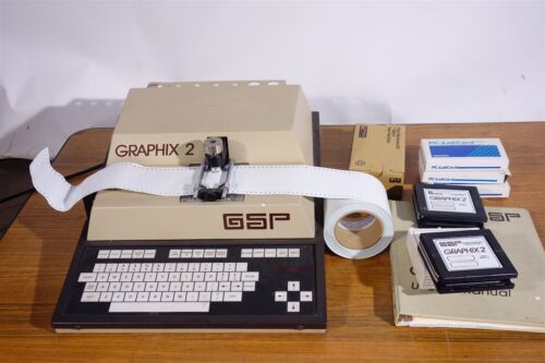 Gsp Graphix 2 Signmaker Label / Graphics Printer / Stencil + Acces. Working