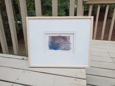 Kathy Sheldon Original Mixed Media 3D Paper Art Signed