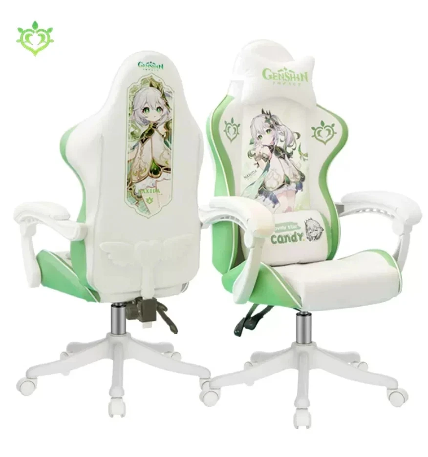 CUTE ANIME GIRL Gaming Chair HOME OFFICE COMFORT COMPUTER