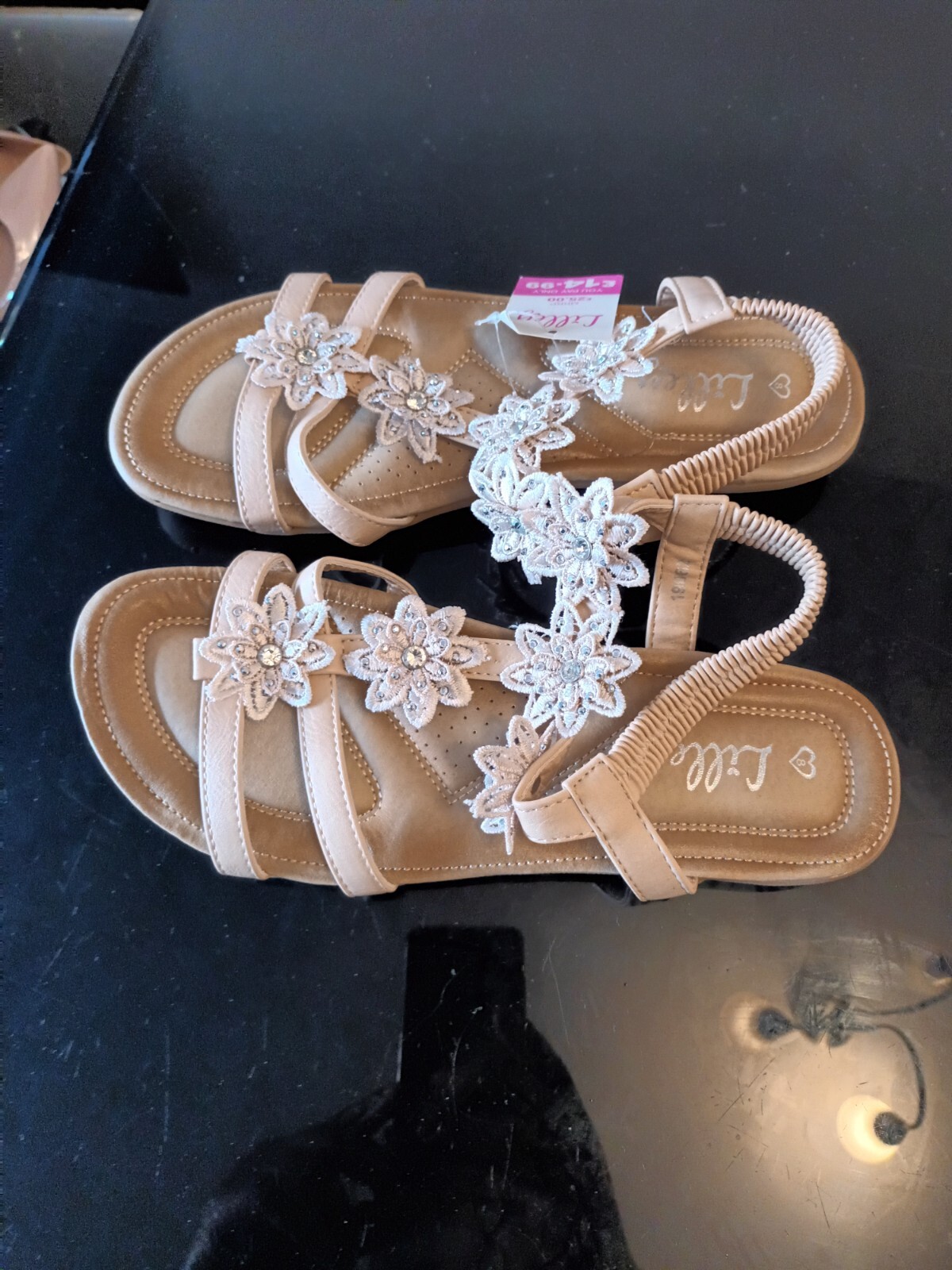 APL Sandali donna LILLEY COLORE MARRONE CHIARO TAGLIA 8