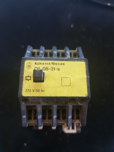 KLOCKNER MOELLER EATON DIL/R/22-G 110V 16A DIL/08-31-s 220V10A PKZM0-1 0.63-1.0A - Picture 13 of 16