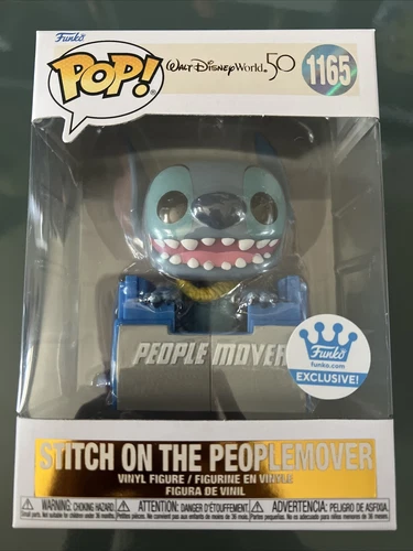 Funko Pop! Disney World 50th: PEOPLE MOVER with STITCH #1165
