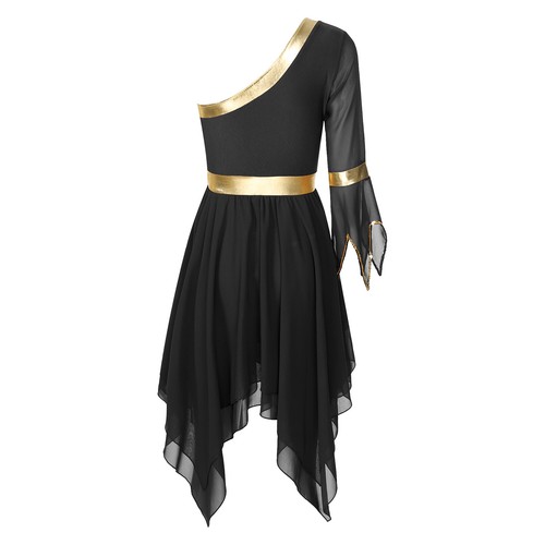 Para mujeres Disfraz de Baile Fiesta Vestido Show Vestidos de Baile Ropa Corta Borde Gimnasio - Imagen 26 de 77