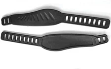 Pair (L+r) Life Fitness Stationary Bikes Compatible Long Pedal Straps | (2" W X 