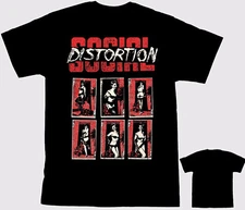 Social Distortion - American Punk shirt All size Black