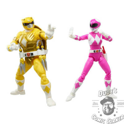 Power Rangers x TMNT Actionfiguren 2022 Morphed April O´Neil & Michelangelo OVP