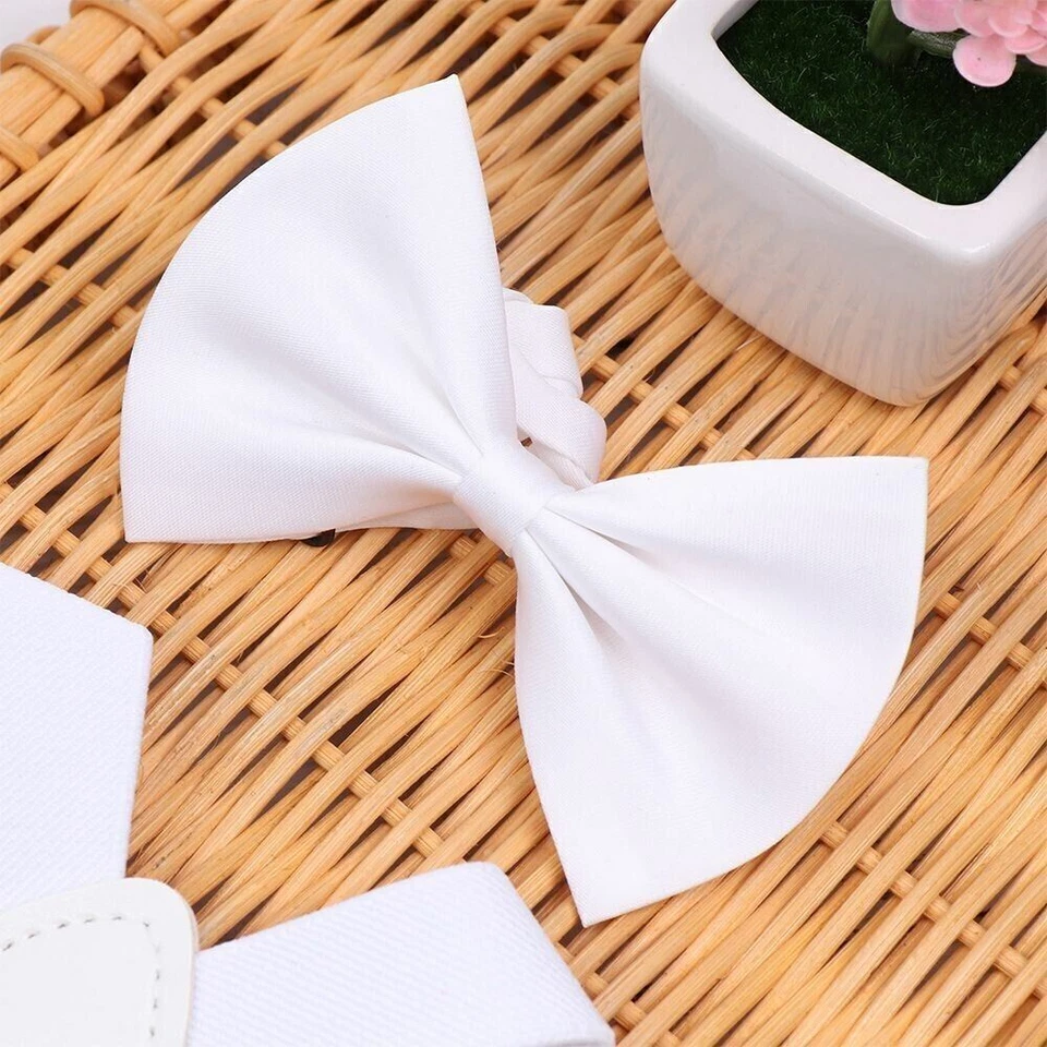 Kids Boys Girls Matching Elastic Braces Suspenders And Bow Tie Set Wedding Gift - Image 4 of 4