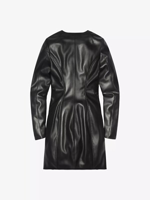 kendall and kylie leather dress Kendall Jenner Wears Leather Dress After Closing the Schiaparelli Show