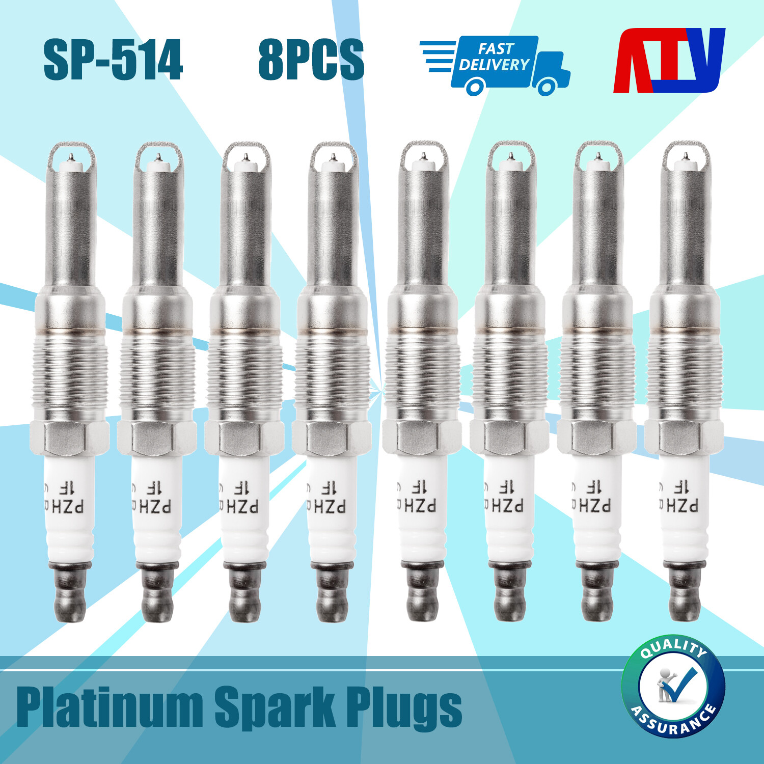 8PCS For Ford 4.6L Motorcraft PZK1F PZH1F SP-547 Platinum Spark - Foto 3