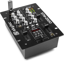 Skytec STM-2300 2-Kanal-Mischpult USB/MP3