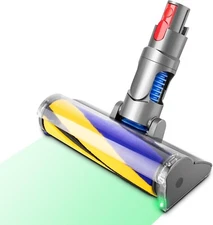 Green Light dust display electric brush head for Dyson V7 V8 V10 Vacuum Upgrade